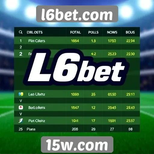 Comparativo de odds no l6bet.com e concorrentes